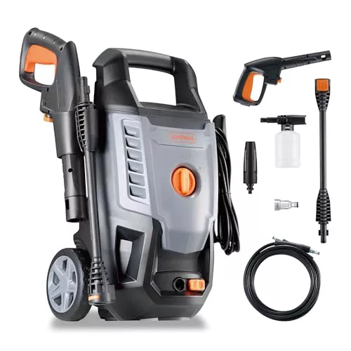 VonHaus Hidrolimpiadora 1600 W, Incluye un Juego de 7 Accesorios, Portátil