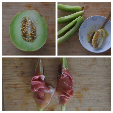 Melon Con Jamon Paso A Paso