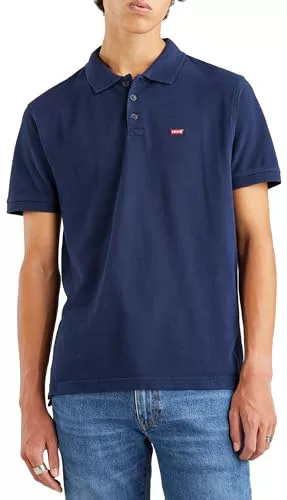 Levi's Housemark Polo Camiseta Hombre, Dress Blues, L