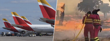 With the bird between Galicia and Madrid cut by the fires, someone has taken advantage of it to earn money: the airlines 