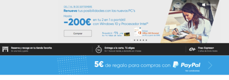 Hasta fin de mes tienes 5 euros de regalo en Fnac si pagas a través de PayPal