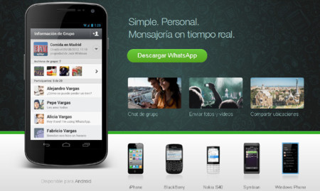WhatsApp ya tiene 500 millones de usuarios... Y subiendo