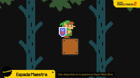 Super Mario Maker 2 añadirá esta semana a Link como personaje jugable, un modo Contrarreloj y mucho más