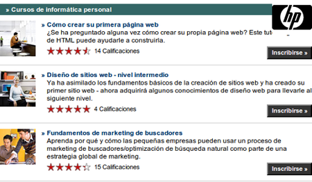 Centro de formación online de HP para pymes