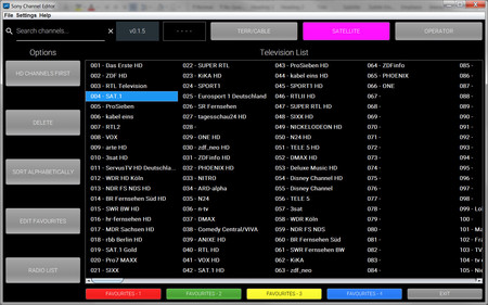 ¿Quieres editar la lista de canales de la tele en el PC? Sony lanza un software para que puedas hacerlo