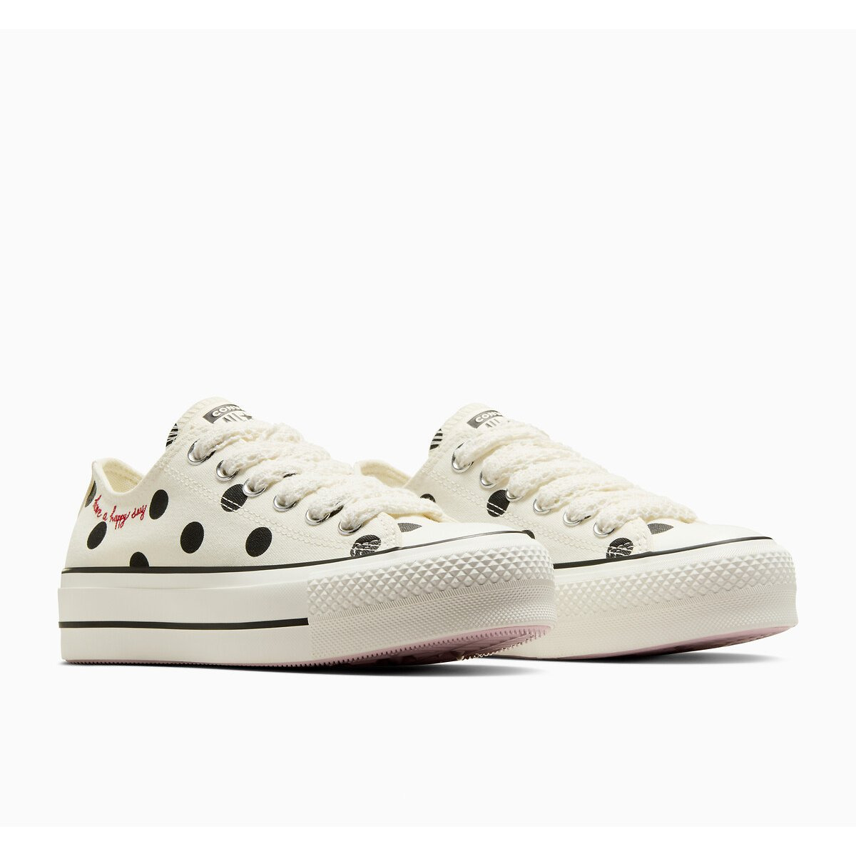 Zapatillas deportives con lunares Converse All Star Lift Ox