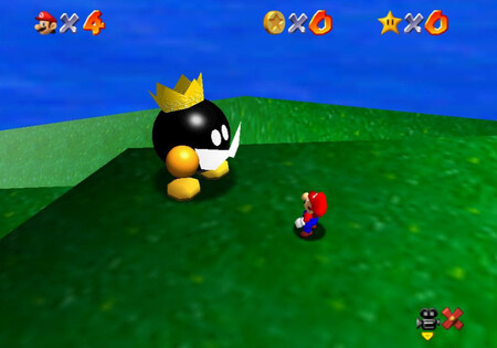 Super Mario 64: cómo conseguir la estrella Big Bob-omb on the Summit de Bob-omb Battlefield
