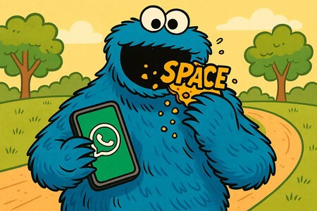 WhatsApp devora el espacio de los teléfonos