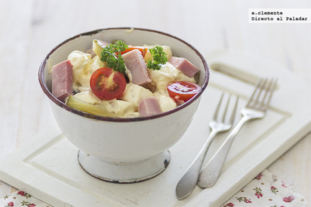 Ensalada piamontesa. Receta