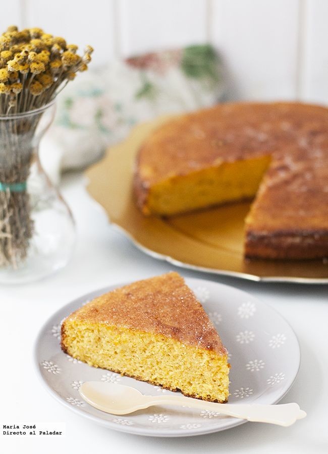 bizcocho de zanahoria y almendras