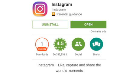 Instagram se une al club de los mil millones de instalaciones, un club de solo 19 miembros