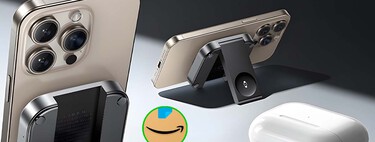 Este mini cargador tiene MagSafe, sirve como base y pasa de 650 a menos de 500 pesos en Amazon  