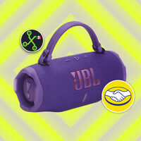 Potente bocina JBL Charge 6 con más de 1,000 pesos de descuento: es a prueba de agua y la puedes conectar con otras bocinas