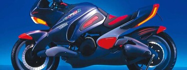 El día que Yamaha puso patas arriba el mundo con esta extravagante moto: es Morpho, y se adaptaba al piloto