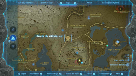 Zelda TOTK posta akkala sur