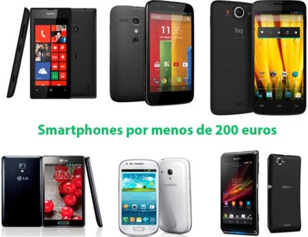 ¿Qué teléfonos móviles regalar esta Navidad por menos de 200 euros?