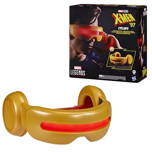 Marvel Legends Series, X-Men ’97, Visor Premium de Cíclope para Juego de rol