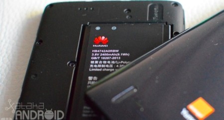 Orange Yumo: ángulos de visión pantalla Batería