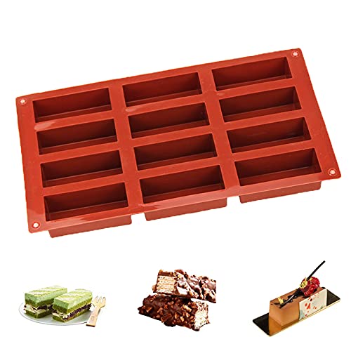 XCSJ Rectangular Barra Silicona Moldes Antiadherente 