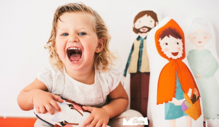 Con los cojines de MOOIesBONITO podrán darle vida a los cuentos