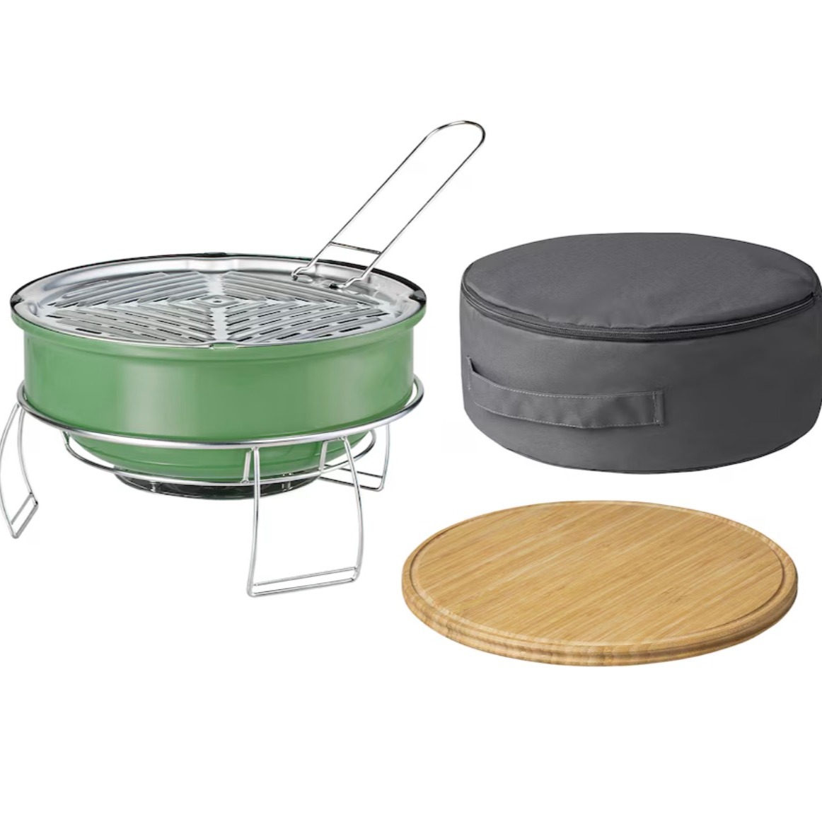 STRANDÖN
Barbacoa, carbón verde