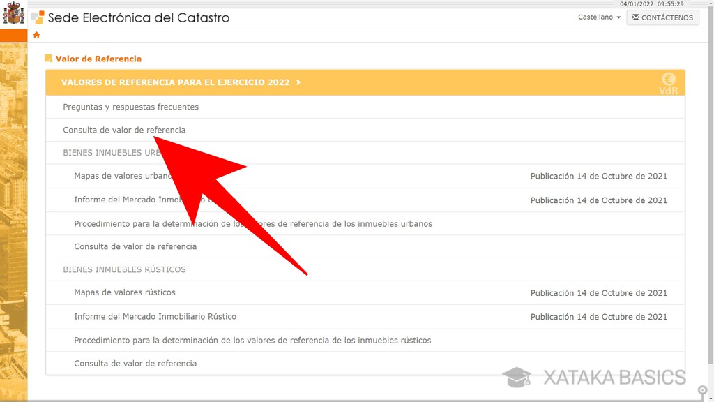 SEDE ELECTRONICA CATASTRO VALOR REFERENCIA CATASTRAL visual data 3