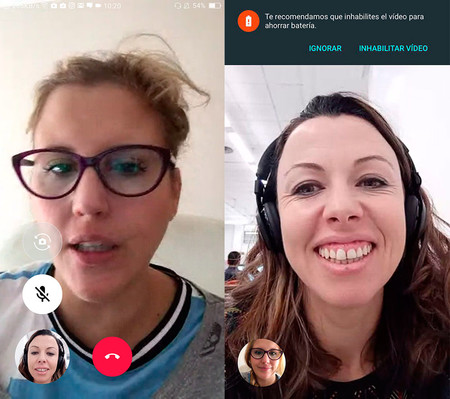 Duo Interfaz Llamada