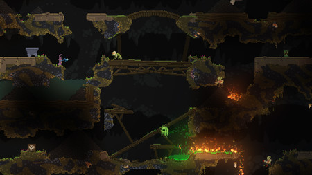 Anunciado Noita, un roguelite que apostará por una simulación física de cada pixel en pantalla