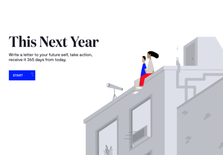 This Next Year, escribe una carta a tu yo del futuro y recíbela en exactamente 365 días