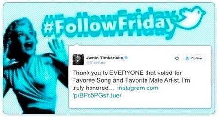 #FollowFriday de Poprosa: Lo mejor de los People's Choice Awards se ve en las redes