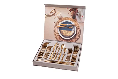 Otto Koning-Berlín - Juego de Cubiertos Acero Inoxidable 30 Piezas