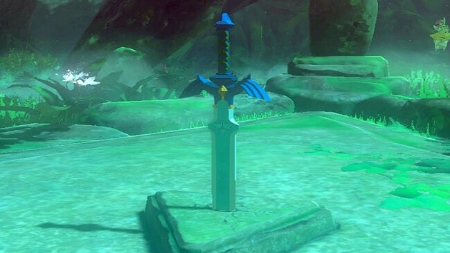Espada Maestra Zelda Botw
