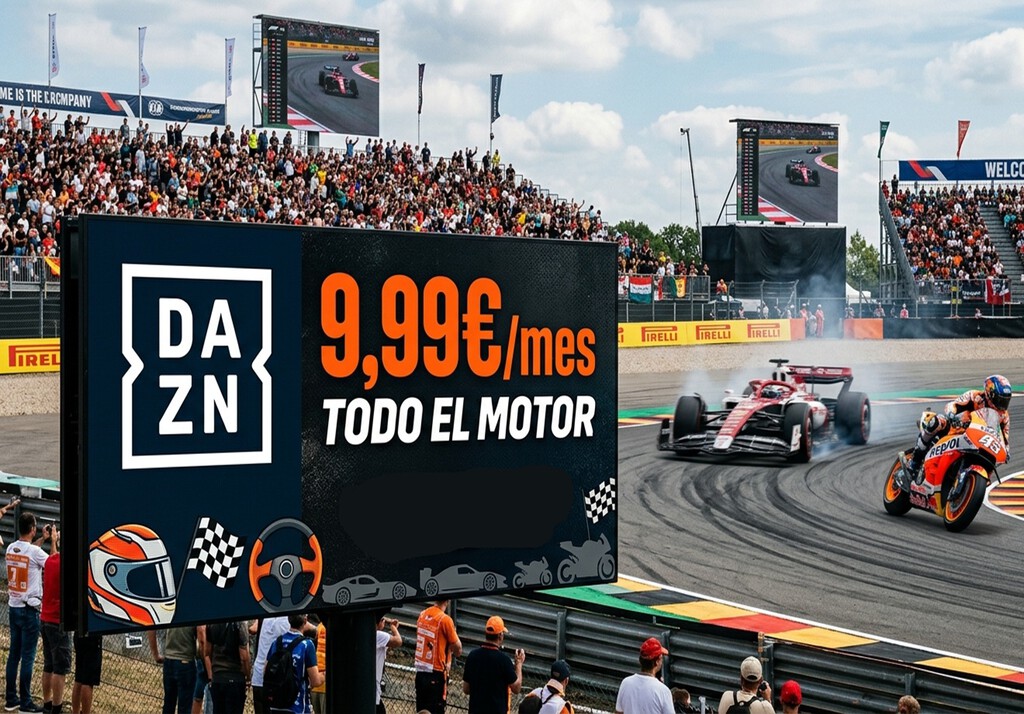 Últimas horas para contratar la mejor oferta de DAZN para el Paquete Motor y el Paquete Premium