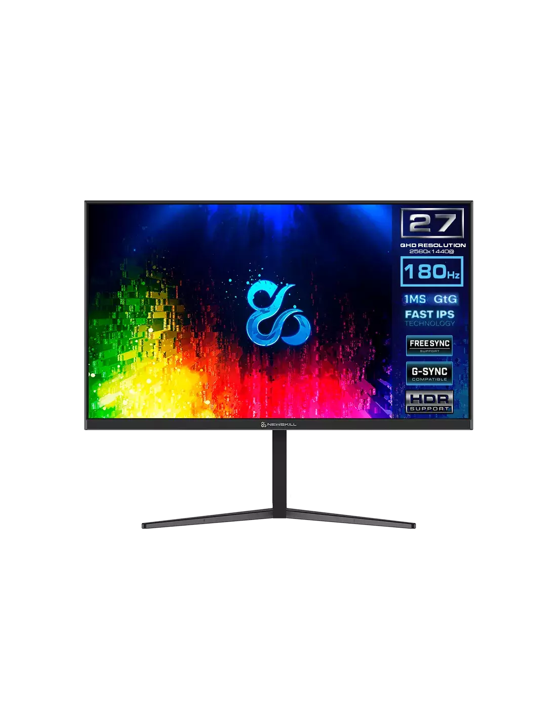 Newskill Icarus RGB 27" LED Fast IPS QHD 180Hz G-Sync Compatible