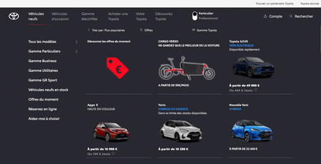 Web Toyota Francia