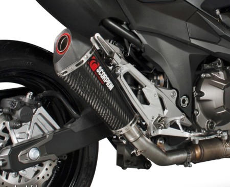 Kawasaki Z800e Escape Scorpion Serket