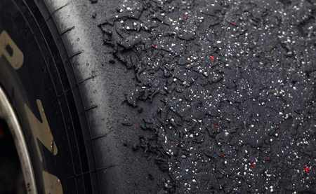 Los motores Mercedes podrían ser los causantes del desgaste excesivo de los neumáticos Pirelli