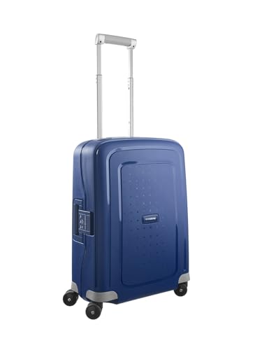 Samsonite S'Cure - Spinner S, Equipaje de Mano, S (55 cm), 34 L, Azul (Dark Blue)