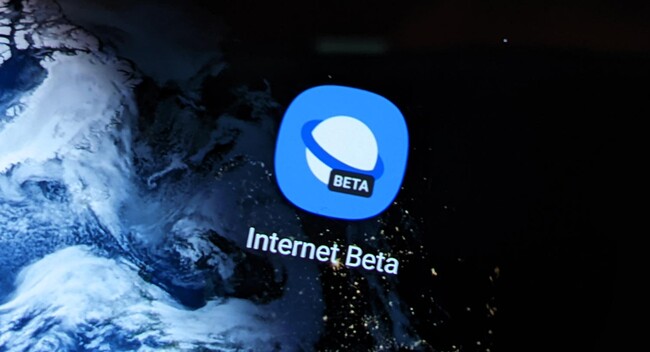 Navegador Samsung Beta