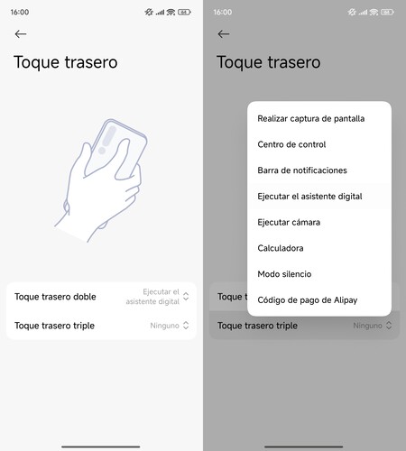 Xiaomi Toque Trasero
