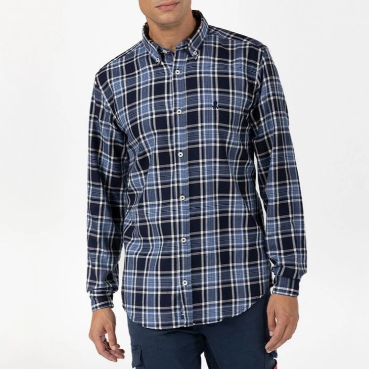 El Pulpo Camisa cuadros de hombre