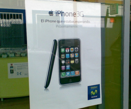 Primeras imágenes de la publicidad del iPhone con Movistar en España