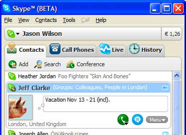Descarga Skype 3.0, la primera beta para Windows