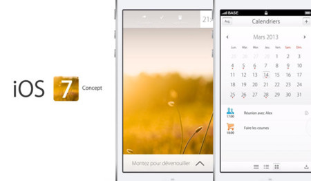 ¿Un adelanto de la interfaz de iOS 7? Concepto y actualización de los últimos rumores