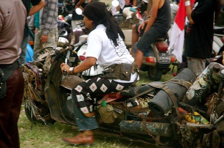 Rat bike y su conductor