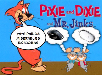 Vaya par de miserables roedores