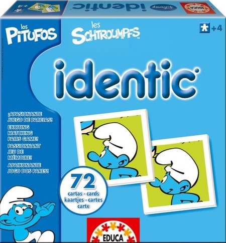 Los juegos de Educa tienen como protagonistas a los Pitufos
