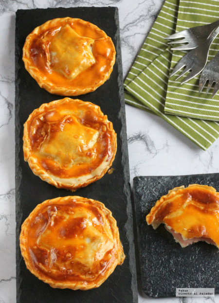 Empanadillas de jamón. Receta clásica renovada