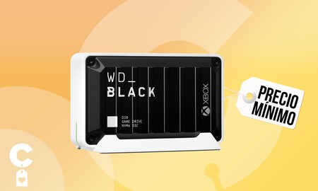 El disco duro perfecto para regalar a un gamer de Xbox está a precio mínimo en Amazon y todavía llega para Navidad: WD Black D30 Game Drive de 1 TB por 135 euros