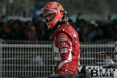 Schumacher empieza a hartarse